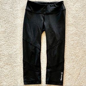 Reebok Black Athletic‎ Capris